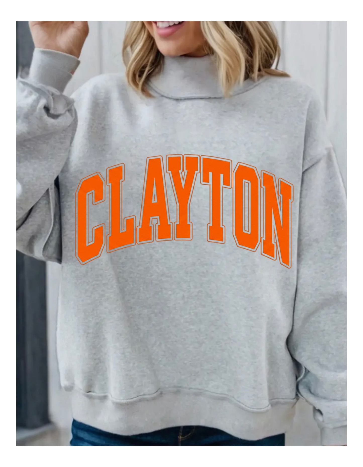 Pre-Order - Clayton Greyhounds Mock Neck